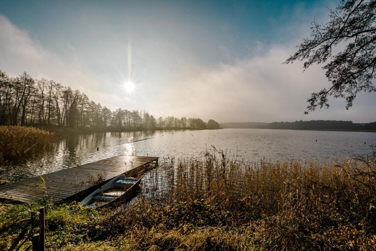 Luxus-See-Domizil Mit Sauna, Kamin Und Boot-130 Qm Fuer 6 Personen Krakow am See Exterior foto
