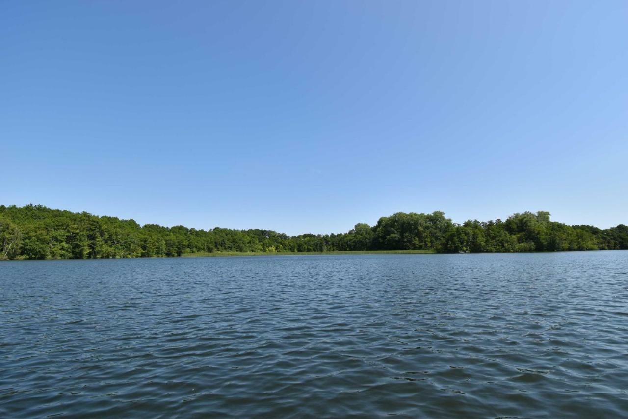 Luxus-See-Domizil Mit Sauna, Kamin Und Boot-130 Qm Fuer 6 Personen Krakow am See Exterior foto